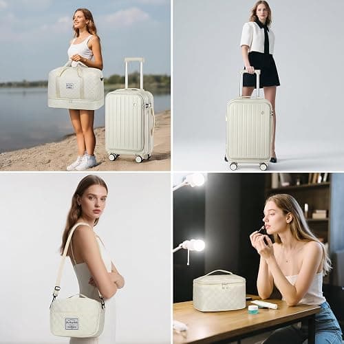 Luggage Sets for Women 4 Piece thumbnail 7