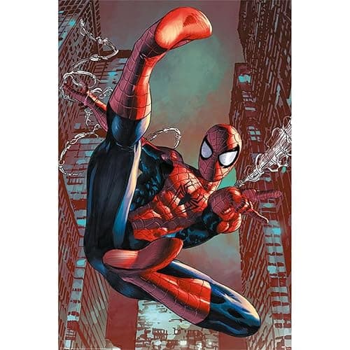 Pyramid International Web Slinger Maxi Poster, Wood, Color, 91.5L x 61W cm - Image 1
