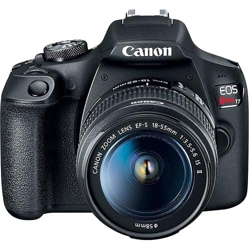 Canon EOS Rebel T7 DSLR Camera | 24.1MP APS-C CMOS Sensor with DIGIC 4+ Image Processor | Built-in Wi-Fi & NFC | EF Lens Compatible Beginner Photography Camera Kit with Shoulder Bag and 64GB Card thumbnail 3