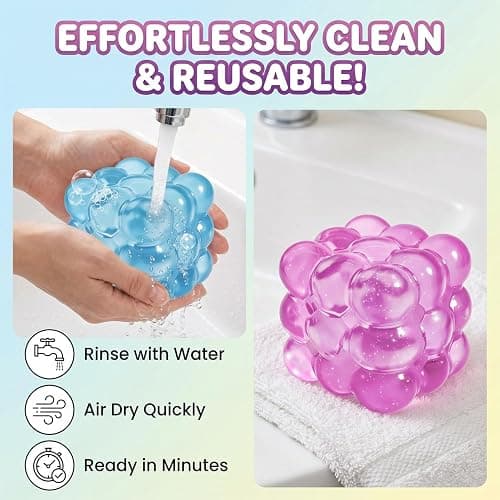 LAHAND 4Pack Cube Bubble Squishy Fidget Toy,Slow Rising Stress Cube,Soft Squishies Toys for Anxiety Stress Relief for Party Favors Gifts Classroom Prizes thumbnail 6