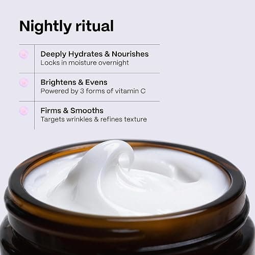 Mad Hippie Triple C Night Cream – Face Moisturizer, Skin-Brightening, Anti-Aging Skin Care with 3 Forms of Vitamin C, 2.1 Oz thumbnail 3