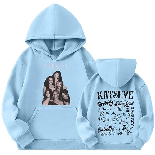 KATSEYE Kids Sweatshirt - Katseye Beautiful Chaos 2025 Tour Shirts, Global Girls Group Fan Concert Style T-Shirt Sweater - Image 1