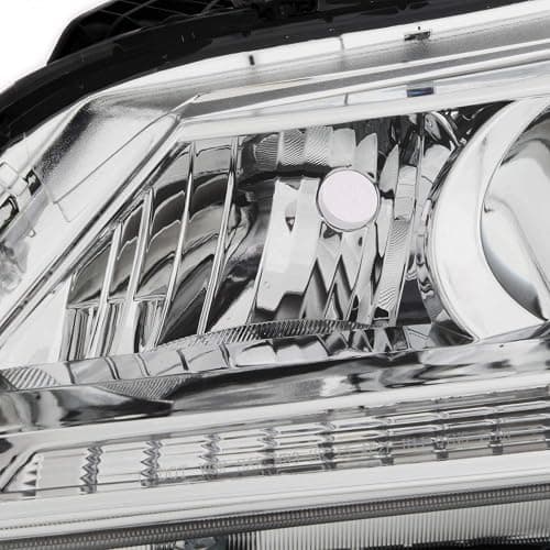AKKON - Fits 2013 2014 2015 Honda Accord 4Door Sedan [Halogen Type] Chrome Clear Headlights Pair Left Driver+Right Passenger thumbnail 4