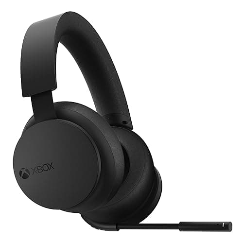 Xbox Wireless Gaming Headset – Over Ear Headphones – Spatial Audio with Dolby Atmos, Windows Sonic Series X|S, One, Windows PC, Mobile – Carbon Black - Image 1
