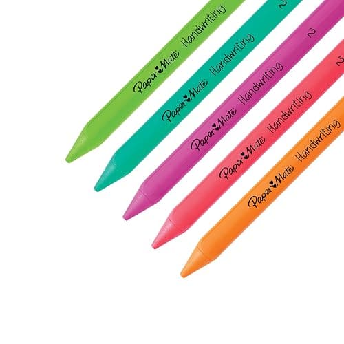 Paper Mate Handwriting Triangular Mechanical Pencil Set with Lead & Eraser Refills, 1.3mm, School Supplies, Office Supplies, Sketching Pencils, Drafting Pencil, Fun Barrel Colors, 8 Count (Pack of 2) thumbnail 7