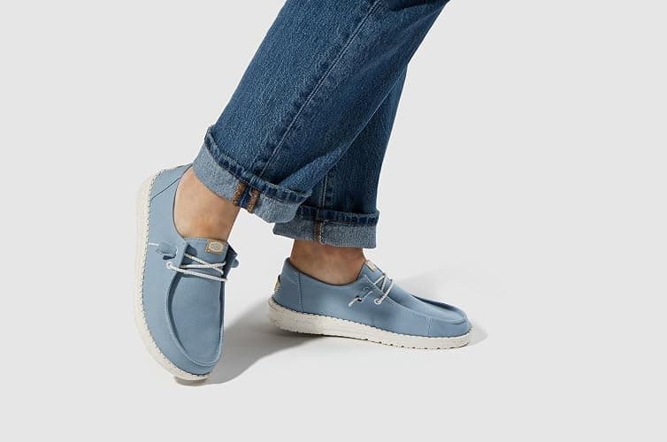 HEYDUDE Women’s Wendy Amazon Exclusive | Women’s Slip-On Loafers | Comfortable, Lightweight, Breathable Casual Shoes thumbnail 2