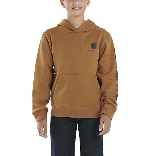 Carhartt Kid's CA6272 Long-Sleeve Graphic Sweatshirt - Boys - Image 1