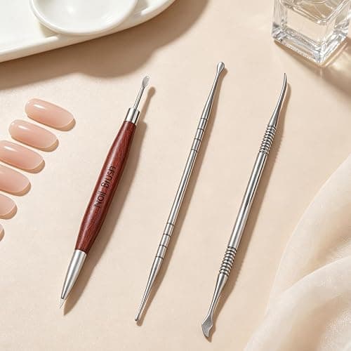 3pcs Nail Art Sculpting Tools, 3D Nail Gel Sculpting Tool Set | Double-Head 3D Gel Nail Art Sculpting Tools Set DIY Manicure Supplies Suitable for Home and Salon Supplies thumbnail 3