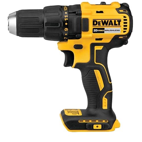 DEWALT 20V MAX Cordless Drill and Impact Driver, Power Drill Brushless 2-Tool Power Tool Combo Kit, Includes 2 Batteries, Charger and Bag (DCK277D2) thumbnail 9