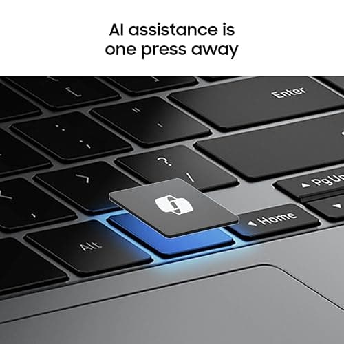 Samsung 15.6" Galaxy Book5 360 Copilot+ PC, AI Business Laptop, Windows 11 Pro, Intel Core Ultra 5 Processor 226V, FHD AMOLED Touchscreen, 16GB/512GB, 2025 Model, NP754QHA-KA1US, Gray thumbnail 7
