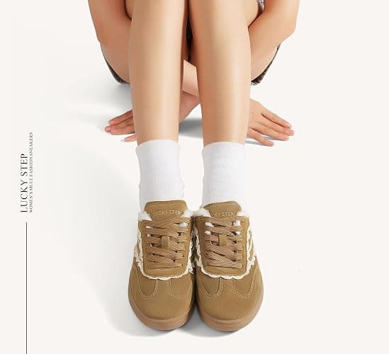 LUCKY STEP Women’s Mule Fashion Sneakers Slip On Backless Walking Shoes Winter Retro Comfy Casual Sneaker thumbnail 8