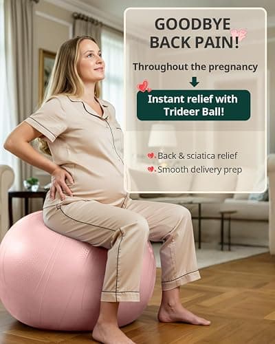 Labor birthing ball  thumbnail 3