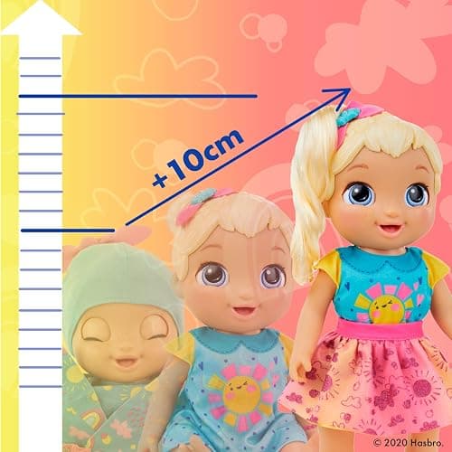 Baby Alive, Baby Grows Up , Happy Hope or Merry Meadow, Talking Growing Baby Doll, with Surprise Accessories( French Version) thumbnail 5