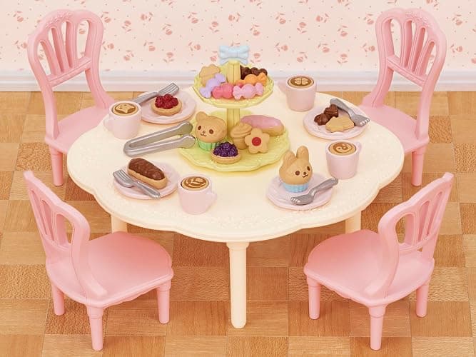 EPOCH PS Sylvanian Families Furniture Sweets Party Set, Mosquito - 426, Multicolor thumbnail 6