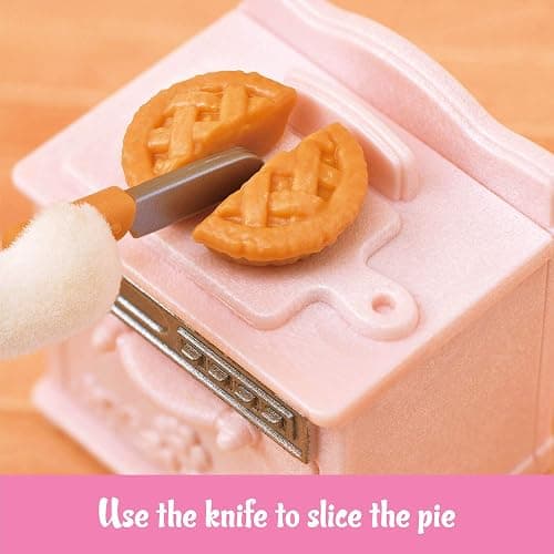 Calico Critters Playful Starter Furniture Set - Toy Dollhouse Furniture and Accessories Set with Collectible Figure Included thumbnail 6