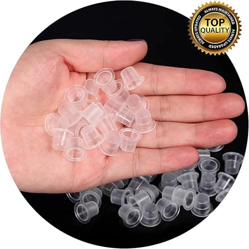 300pcs Tattoo Ink Caps with 2 Cups Holders - Moricher 100 Small 100 Medium 100 Large Tattoo Ink Cups +2 Cups Holders for Tattoo Ink Permanent Makeup Container Cap Tattoo Accessory thumbnail 6