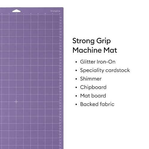 Cricut Cutting Mat Variety Pack (4 Count, 12in x 24in) | For Explore & Maker Machines - Includes 2 StandardGrip, 1 LightGrip, 1 StrongGrip thumbnail 10
