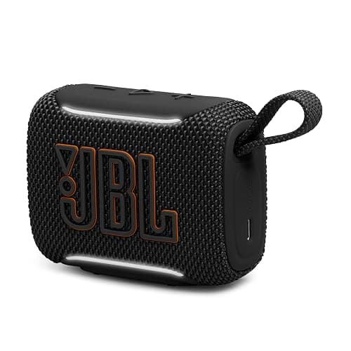 JBL Go 5 Portable Bluetooth Speaker, Waterproof and Dustproof - Black | Dustproof Drop-Proof With up to 10 Hr Battery, Stereo Pairing, App Control For Pool, Beach, Outdoor Listening thumbnail 3