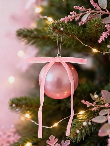 24 PCS Velvet Christmas Bows for Christmas Tree 5" x 7" Rustic Crafts Gift Ribbon Bows Twist Tie Bows for Xmas Wreaths Garland Gift Wrapping Ornaments for Xmas Decorations thumbnail 2