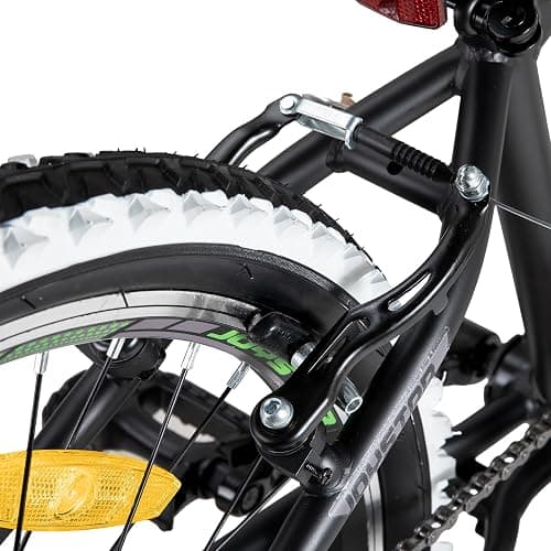 JOYSTAR Lubbock 20 24 Zoll Kinderfahrrad für Jungen & Mädchen im Alter von 7-12 Jahren Hardtail Mountainbike für Kinder mit 1-Gang/7-Gang Schaltung, Weißwand-Knobby-Reifen, Kinderfahrrad thumbnail 4