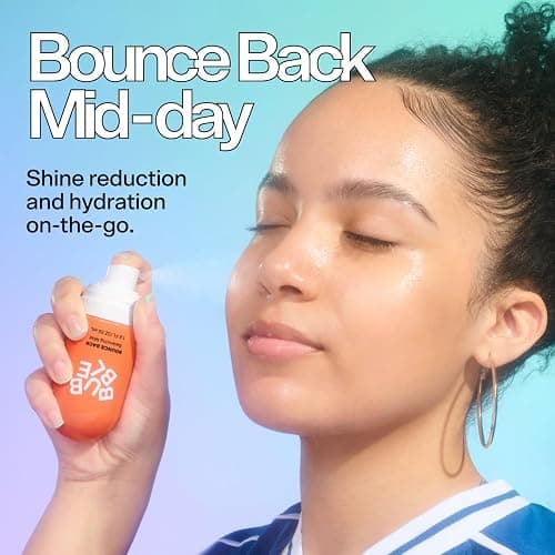Bubble Skincare Bounce Back Hydrating Toner Spray - Balancing + Pore Minimizing Toner for Face - Made With Niacinamide + Willow Bark to Help Even and Mattify Oily Skin - On-The-Go Skin Care (55ml) thumbnail 3