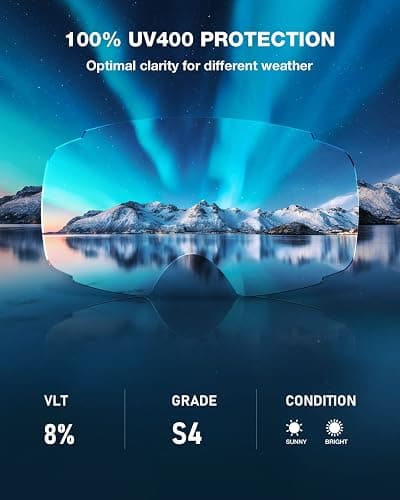 ZIONOR X4 Ski Goggles Magnetic Lens - Snowboard Goggles for Men Women Adult - Snow Goggles Anti-fog UV Protection thumbnail 2