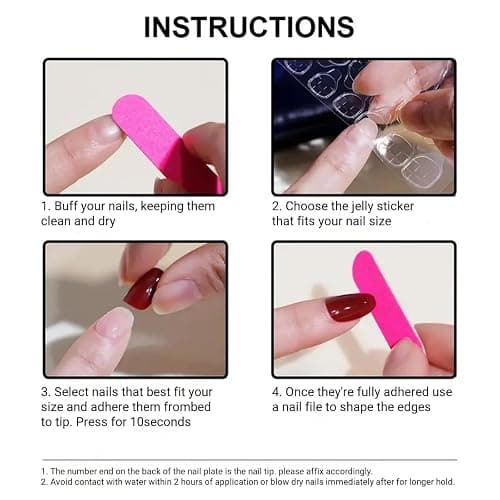 Square Press on Nails Medium Fake Nails French False Nails White Artificial Nails with 3D Futterfly and Rhinestones Designs Gold Charm Handmade Nails Glossy Stick on Nails for Women 24pcs thumbnail 6