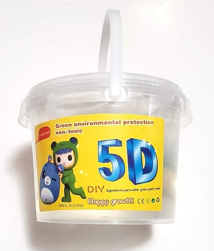 JM Future Huge 500 gram (1.1 lb) Crystal Clear Mud Gag Party Favor Prank Joke Trick Kids Toys Gift Slime Transparent Clear thumbnail 4
