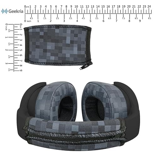 Geekria Flex Fabric Headband Cover Compatible with Skullcandy Crusher Evo/Crusher ANC/Crusher ANC2, Hesh 3/ Hesh Evo/Hesh ANC, Venue Headphones, Sweat Cover (MC Stone) thumbnail 4