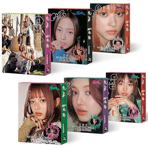 NEWJEANS OMG 1st Winter Single Album ( MESSAGE CARD Ver. - Random ) K-POP SEALED - Image 1