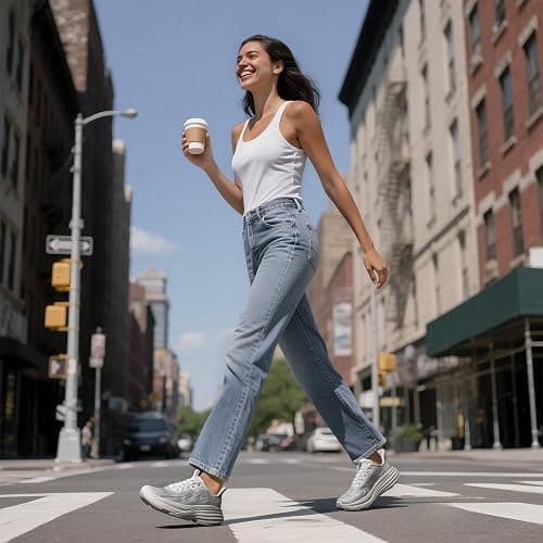 ALLSWIFIT Women's Slip On Walking Shoes Hands-Free Cushion Running Tennis SwiftPlush Non-Slip Comfortable Workout Gym Athletic Fashion Sneakers thumbnail 2
