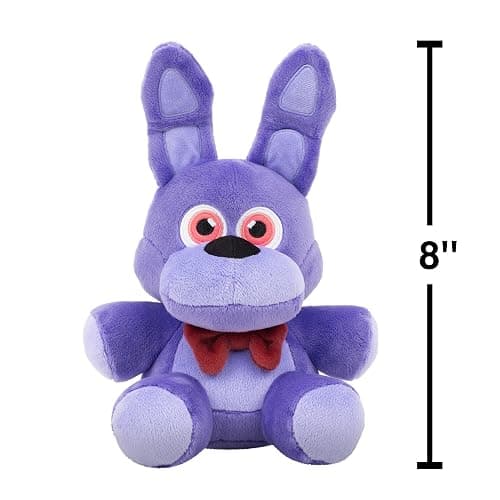 Five Nights At Freddy's Classic Bonnie Plush - 8-Inch Stuffie with Soft Material and Glow-In-The-Dark Eyes thumbnail 2