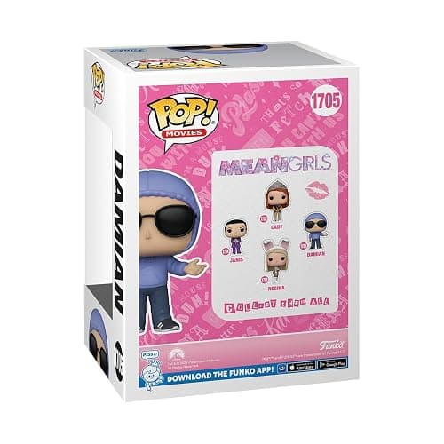 Funko POP Movies: Mean Girls – Damien - Collectable Vinyl Figure - Gift Idea - Official Merchandise - for Kids & Adults - Movies Fans - Model Figure for Collectors and Display thumbnail 3
