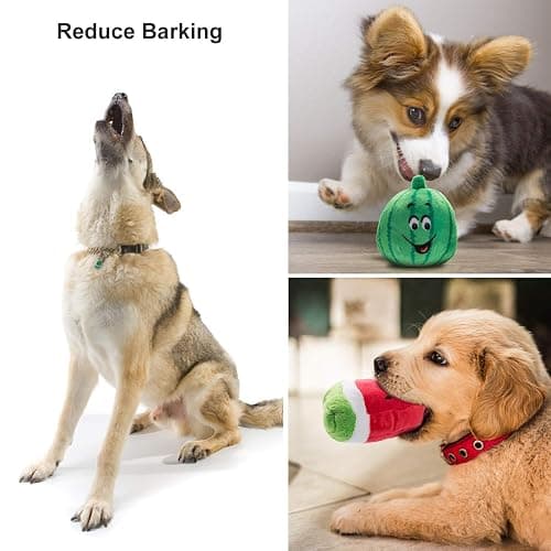 Nocciola Dog Squeaky Toys, Plush Small Dog Toys for Dogs, Stuffed with Squeakers,12 pcs Puppy Toys with a Carrying Bag for Small Medium Size thumbnail 6