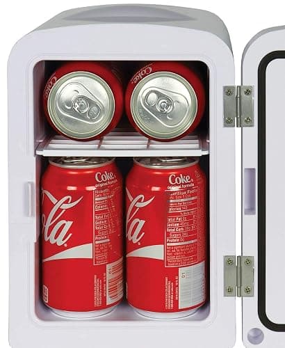 Koolatron Mirrored LED Mini Cooler/Mini Fridge for Cosmetics, Beverages, Food, or Medicines (4 Liters/4.2 Quarts) thumbnail 8