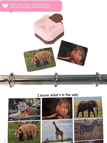 QIQQIKIN Corner Rounder Punch Pink,Paper Punches for Crafting,Cardstock,Edge Cutter,Scrapbook,Card Making Supplies,Journaling Accessories, Photos Cards Scrapbooking thumbnail 7