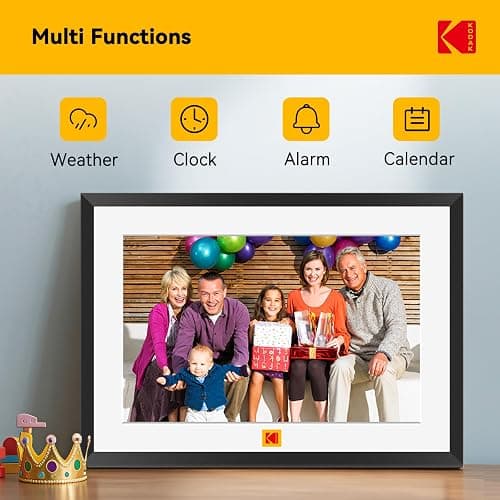 KODAK Digital Photo Frame 10 inch WiFi, Digital Picture Frame with Rechargeable Battery, HD IPS Touch Screen Smart Cloud Photo Frame with 32GB thumbnail 5