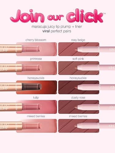 tarte maracuja juicy lip plump – Hydrating & Volumizing Lip Plumper Gloss Balm with Nourishing Hyaluronic Acid, Plumps & Moisturizes, Vegan & Cruelty-Free, full size, honeysuckle thumbnail 6