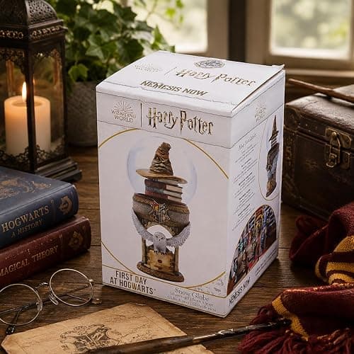 Nemesis Now Officially Licensed Harry Potter First Day at Hogwarts Snow Globe, 19.5cm thumbnail 2