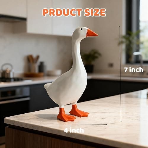 SJzdzsw 7 Inch Desk Goose -Desk Goose 7 Inches for Office & Home,Gift for Friends and Family thumbnail 2