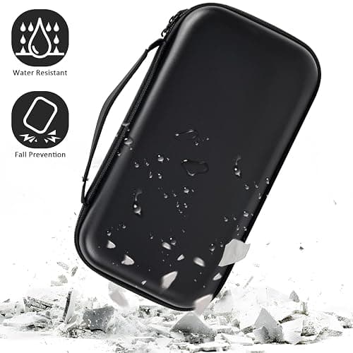 Wireless Microphone Case Compatible with JBL Wireless Two Microphone/for JBL Partybox, Handheld Dual Mic Travel Storage Bag for Receiver, Batteries and Other Accessories - Black (Box Only) thumbnail 6