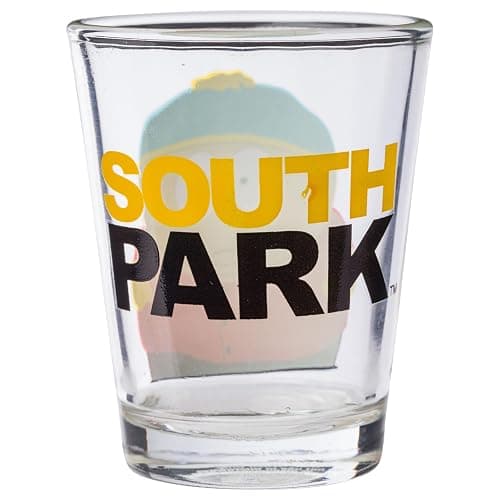 Silver Buffalo South Park Featuring Stan, Kenny, Cartman, and Kyle 4 Pack Mini Glasses, 1.5 Ounces thumbnail 9