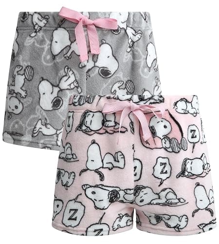 COCO BRANDS Peanuts Snoopy Pajama Shorts thumbnail 3