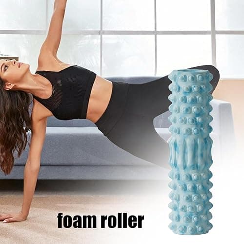 Generic Deep Tissue Foam Roller - Muscle Roller, Blue, Relieve Muscle Tension, Muscle Recovery and Pain Relief thumbnail 3