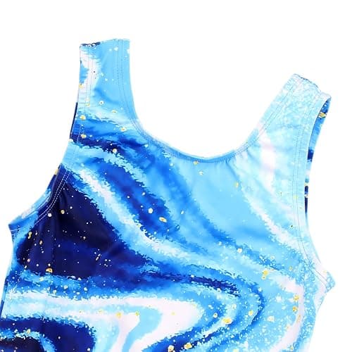 JESKIDS Gymnastics Leotards for Girls Dance Unitards Biketards Matching Shorts Activewear Suits for Girls 4-13 Years thumbnail 3