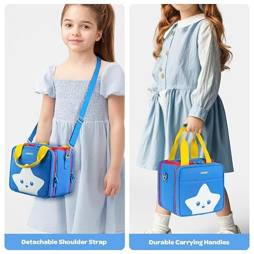 ZIOZERTT Carrying Case Compatible with Little Tikes Story Dream Machine Books Starter Set,Portable Storage Bag for Story Books and Character with Handle and Shoulder Strap,Case Only thumbnail 5