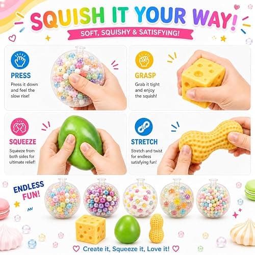 25PCS Squishy Making Kit DIY Squishy Maker Skin thumbnail 5