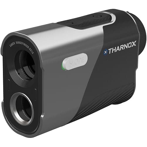 THARNOX Golf Range Finder with Slope & Triangulation, 1300Yard Rangefinder, 5.3oz Compact, Lightweight, 0.2s Flag Lock Vibration, Magnetic Mount, USB-C Rechargeable, 6X Magnification, Waterproof IPX54 - Image 1