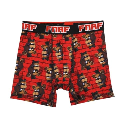 Bioworld Five Nights at Freddy's 5-Pack of Boys' Character Boxer Briefs thumbnail 4