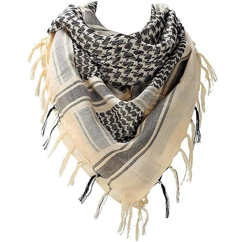 Desert Scarf / 100% Cotton Keffiyeh Scarf Wrap for Men And Women thumbnail 4